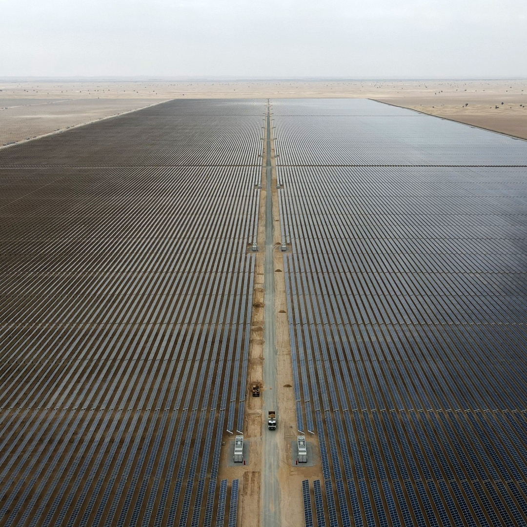 Robotic dry cleaning and bifacial panels, Dubai's solar park has grown