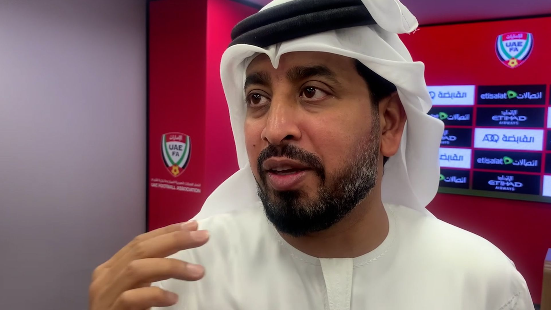 UAE national team manager: 'We should not make the same mistake as Italy'