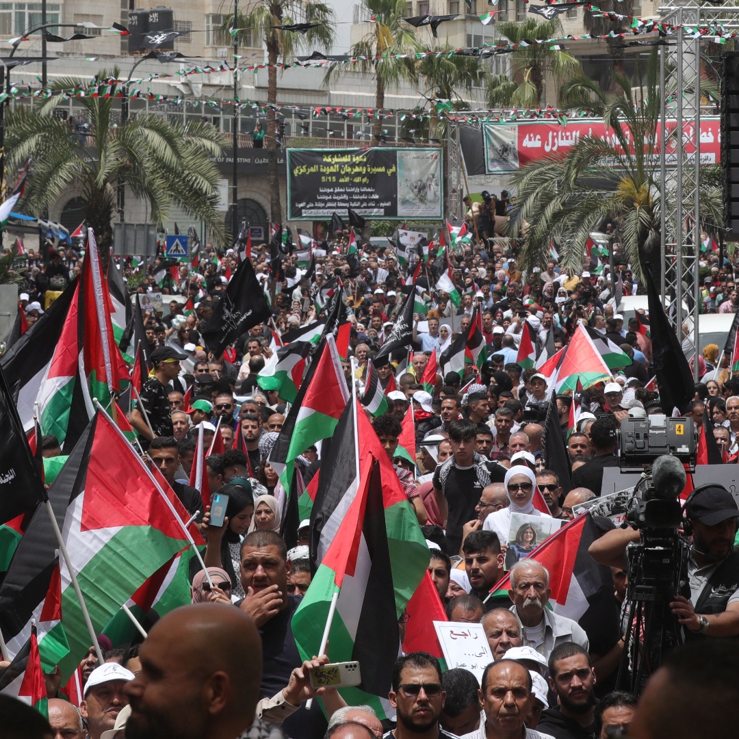 Palestinians mark Nakba Day