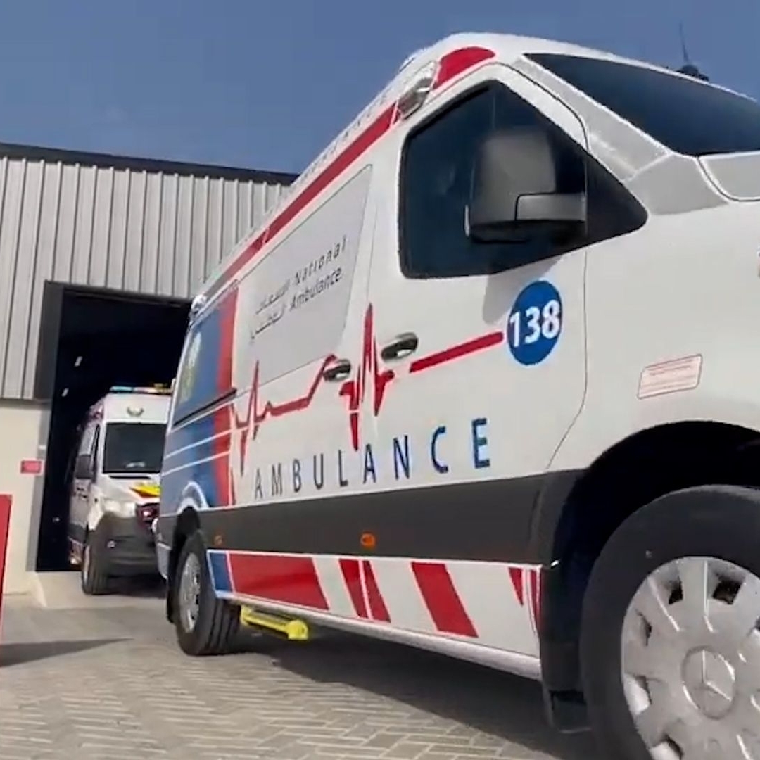 UAE National Ambulance upgrading fleet of emergency vehicles