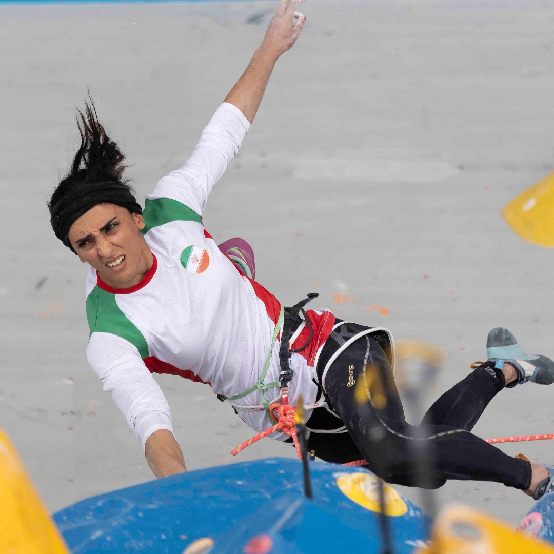 Iranian climber who competed without hijab returns to Tehran