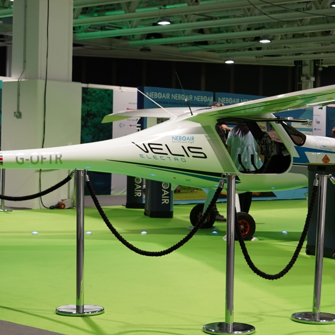 First fully certified electric plane at London Climate Technology Show